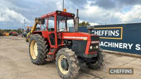 Zetor 10145 4wd Tractor c/w 40k, turbo Hours: approx 5600 Reg. No. F428 YNG Ser. No. 101452226