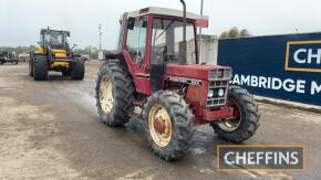 International 885 XL 4wd Tractor Reg. No. SRN J95Y Ser. No. 3518A