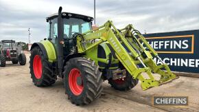 Claas 620 Tractor c/w Rossmore loader Reg. No. SF58 FWY Ser. No. A1914ECA1902181