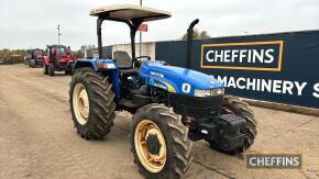 New Holland TT75 4wd Tractor Ser. No. AANTT75R4KN003274 NOT ROAD REGISTERED, NO REGISTRATION DOCUMENTS