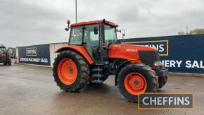 Kubota M125X 4wd Tractor Reg. No. CU09 HNH Ser. No. M125X52557