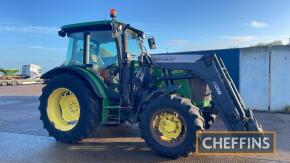 2017 John Deere 5100m Tractor c/w loader Reg. No. WJ17 RHY