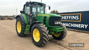 John Deere 6930 Tractor c/w Auto Quad, tls, cab suspension Reg. No. OU09 DFC Ser. No. LO6930K595132