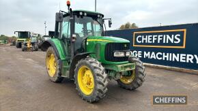 John Deere 6320 Premium Tractor c/w Power Quad, 40k, tls Reg. No. AU53 EAX Ser. No. LO6320G367326