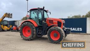 Kubota M7151 Tractor registration documents in office Reg. No. CN66 DTK Ser. No. M7151S30416