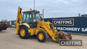 JCB 3CX 4wd Backhoe Loader c/w turbo, piped for breaker, tines & 3no. buckets Ex Farm