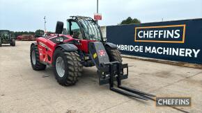 2021 Massey Ferguson TH.7038 Telehandler Manitou headstock, hydraulic locking pins, new pallet tines, registration documents in office Hours: approx 3170 Reg. No. EU71 FUB Ser. No. B41317686