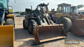 Muir Hill A5000 4wd Diesel Loading Shovel Ex WD example with all wheel steer, 4 in 1 bucket Ser. No. 20941