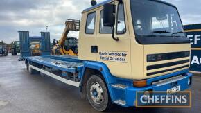 1992 Leyland Daf FA 50.150 5880cc Beavertail Lorry fitted with electric winch and sleeper cab, registration documents in office Reg. No. K512 XBD Chassis No. XLRAE50CDOL113499