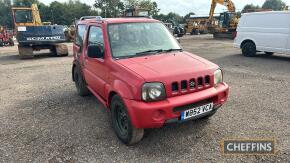 Suzuki Jimny 4x4 Reg. No. W852 VCA Non starter