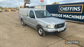 2004 Ford Ranger Diesel 2499cc Pick Up Owned by the current owner since June 2018 with various work carried out in 2022 including cambelt change, front brake overhaul with receipts to show work, registration documents in office Hours: approx 56,00 MOT: