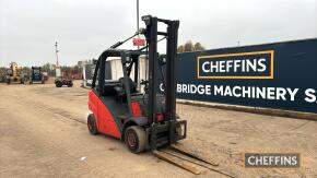 Linde 2.5ton Forklift c/w side shift Ser. No. H2X392A01738