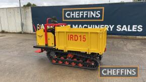 IRD15 Dumper Size: 2220-1150-1400mm Unit Weight: 720kg c/w green tool bag in office Ser. No. 1RD202407021