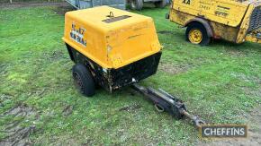 Ingersol Rand P70 Compressor c/w Deutz 2cyl. 511 Air Cooled Engine