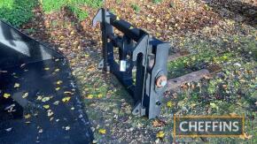 Heavy Duty Pallet Forks c/w JCB Q-fit brackets