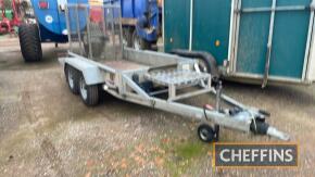 Indespension 2700kg Twin Axle Plant Trailer