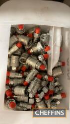 Box of Hydraulic Quick Release Couplings & Fittings