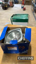 Set of Ford 10 series Headlamps complete