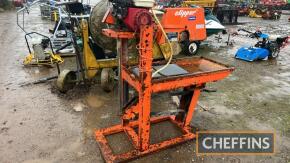 Electric Clipper Masonry Saw Bench