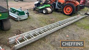 40ft Aluminium Double Ladder