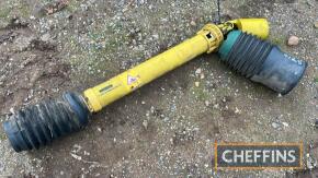 Heavy Duty PTO Shaft c/w ratchet clutch