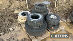 Pallet of Forklift Tyres UNRESERVED LOT