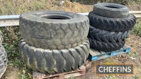 6no. Assorted Tyres UNRESERVED LOT