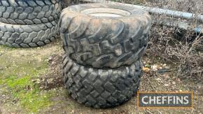 550/45-22.5 Floatation Wheels & Tyres 10 stud