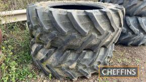 2no. Trelleborg 580/70 R42 TM700 Tyres