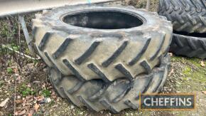 Pr. of 16.9x38 Goodyear Tyres to suit dual wheels UNRESERVED LOT