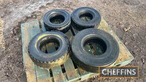 4no. Forklift Wheels & Tyres UNRESERVED LOT