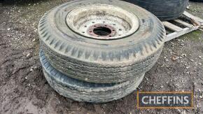 2no. Highway 10.0.20 Tyres & Rims UNRESERVED LOT