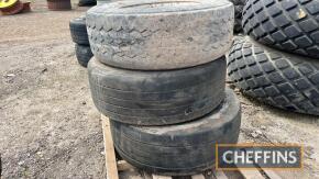 3no. 385/65 R22.5 10 Stud Lorry Wheels & Tyres UNRESERVED LOT