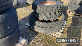 Set of Rowcrop Wheels & Tyres UNRESERVED LOT