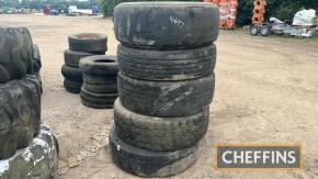 Qty of Wheels & Tyres to inc 385/65 R22.5, 315/80R 22.5 etc UNRESERVED LOT