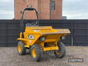 2021 JCB 3T-2 Front Tip DUMPER On 295/80-15.3 wheels and tyres. Owned from new Serial No. JCB3TFT5EM3030280 Hours: Unknown