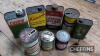 Qty automotive oil and fluid cans to inc' Castrol, Duckhams, Gulf - 2