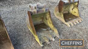 Excavator bucket, 2ft. 50mm pins