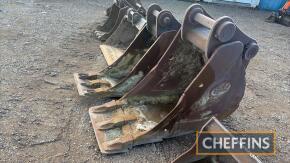 Geith excavator bucket, 2ft. 80mm pins