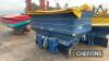 2012 KRM M3W QZ Fertiliser Spreader c/w weigh cells, manual fold over cover, calibrator icon control box & manuals in office - 2