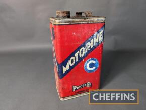 Price's Motorine C 1gallon oil can