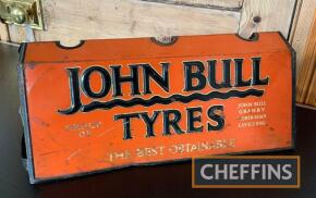 John Bull cycle tyres tin display stand