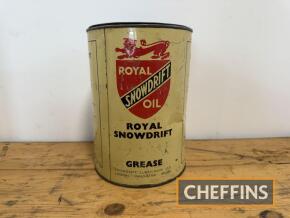 Royal Snowdrift Oil 5lb grease tin