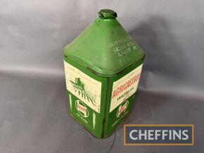 Agricastrol 5gallon oil can