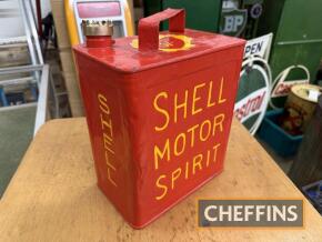 Shell 2gallon petrol can