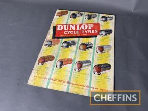 Dunlop Cycle Tyres showcard