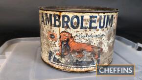 Sternol Ambroleum, an uncommon 7lb grease tin