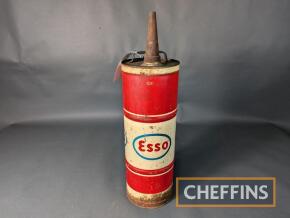 Esso French oil can with pouring spout