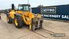 JCB 533-105 Telehandler c/w hydraulic adjusting pallet forks, JCB cameras & monitor fitted, jack legs, registration documents in office Hours: approx 5385 Reg. No. FN20 YBC Ser. No. JCB5AHMGTL2951707