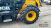 JCB 533-105 Telehandler c/w hydraulic adjusting pallet forks, JCB cameras & monitor fitted, jack legs, registration documents in office Hours: approx 5385 Reg. No. FN20 YBC Ser. No. JCB5AHMGTL2951707 - 7